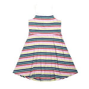 NWT Hanna Andersson Striped Cami Fit & Flare Dress